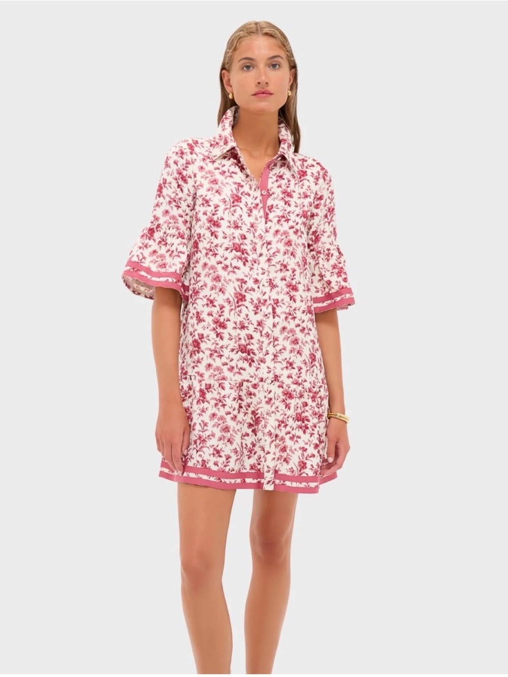 Tuckernuck Pomegranate Bloom Rowe Dress 3X